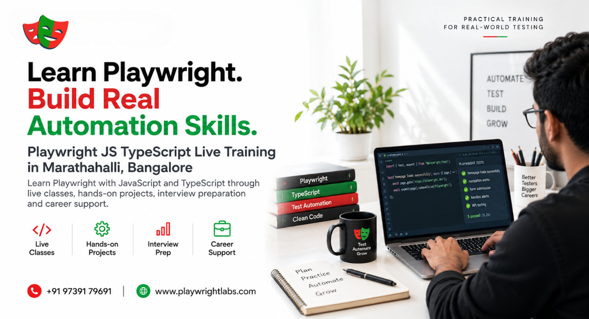 Playwright Training in Bangalore
